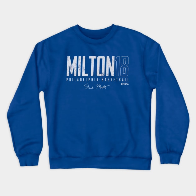 Shake Milton Philadelphia Elite Crewneck Sweatshirt by TodosRigatSot